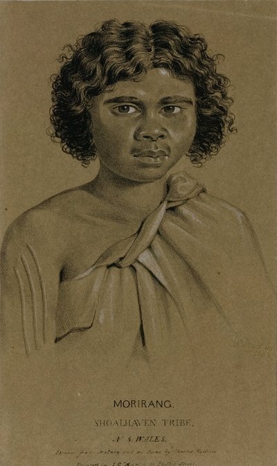 Morirang, Shoalhaven Tribe, New South Wales by Charles Rodius